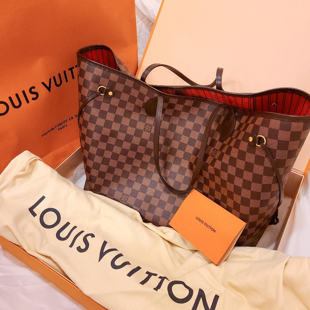 Louis Vuitton Damier Ebene Neverfull GM